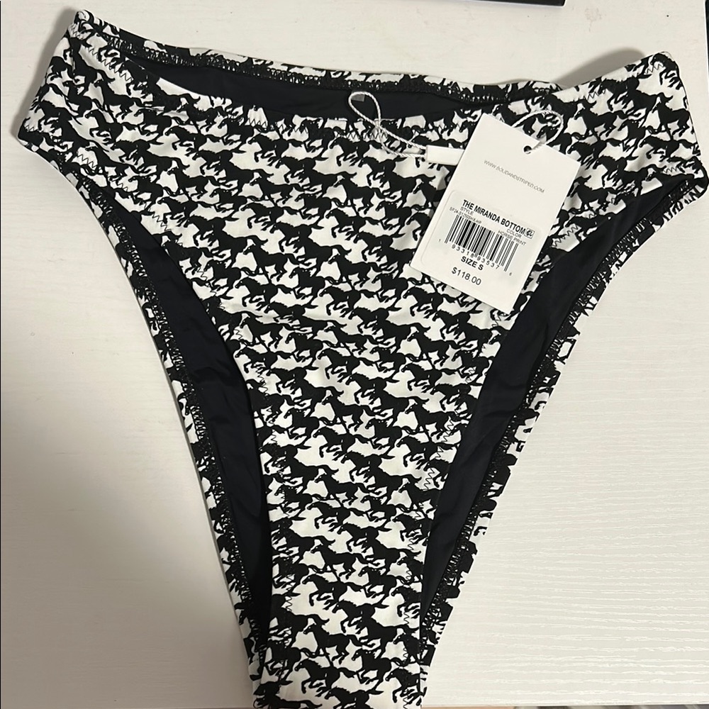 NWT Solid & Striped Miranda Bikini Bottoms